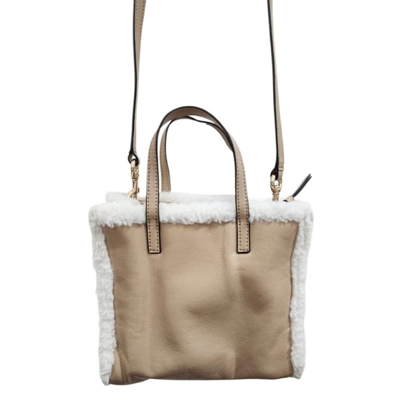 Marc Jacobs Mini Grind Faux Fur Trim Top Handle Bag MSRP$425 - Picture 7 of 16